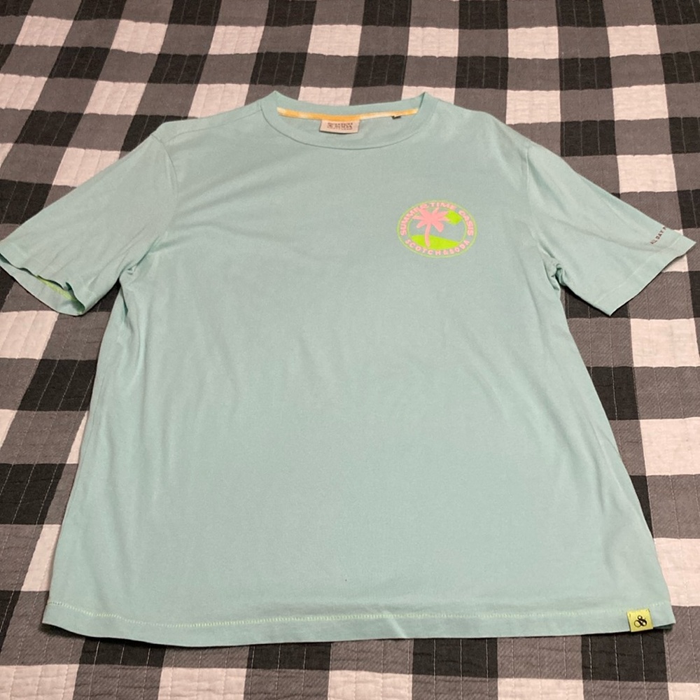 Scotch and soda mens tee size XL lightly worn